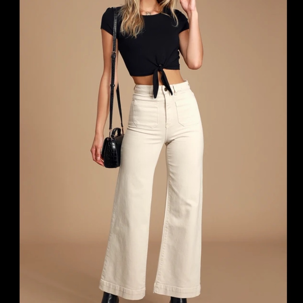 Rollas Sailor Jean - Cream